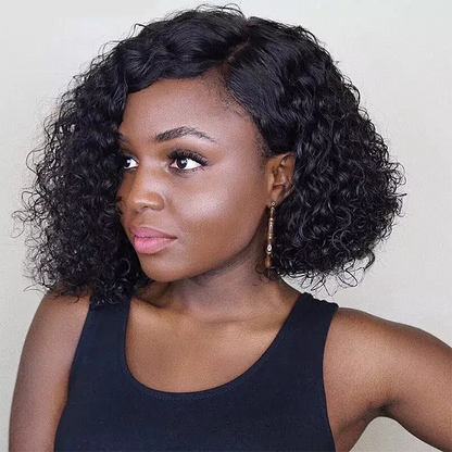 Ceoerty™ 180% Density Bouncy Deep Curly Glueless Lace Wig