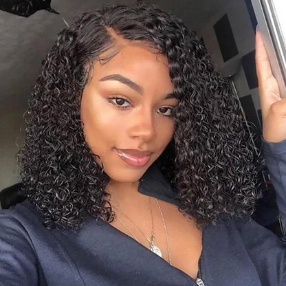 Ceoerty™ 180% Density Bouncy Deep Curly Glueless Lace Wig