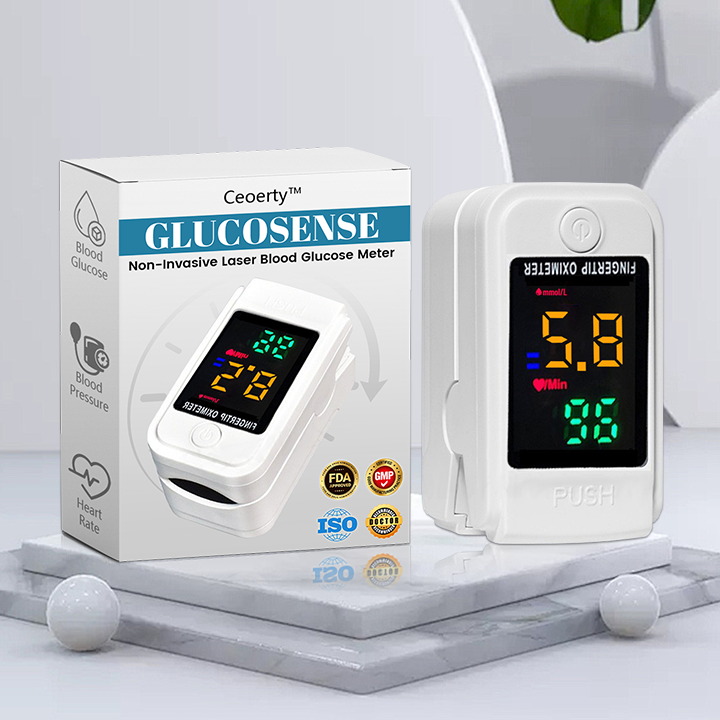 Ceoerty™ GlucoSense Non-Invasive Laser Blood Glucose Meter-