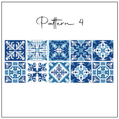 3D Geometric Tile Decals (10pcs)