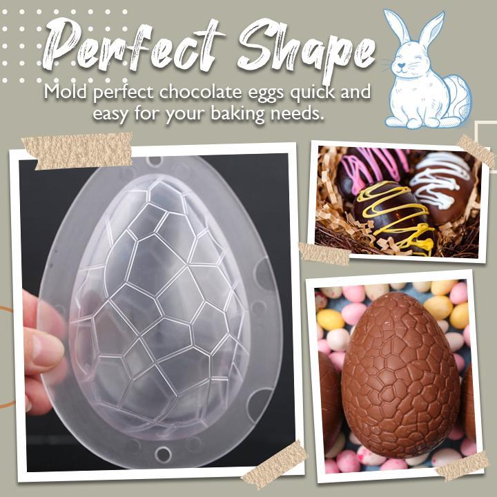 3D Easy-Mold Chocolate Egg Set