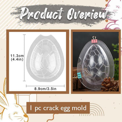 3D Easy-Mold Chocolate Egg Set